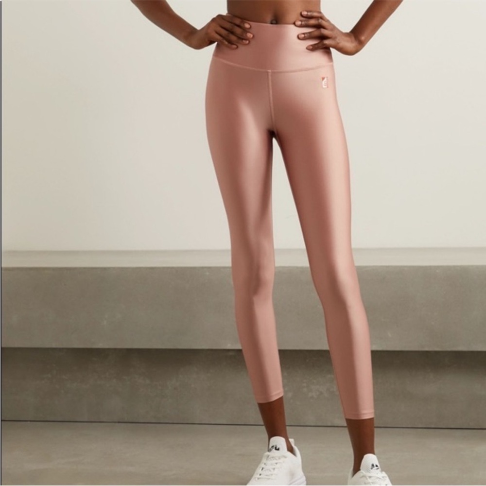 P.E NATION Reflex Leggings Rose Dawn Pink Active Workout Casual Women’s Small
